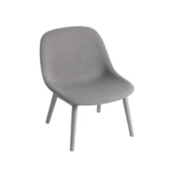 Muuto Fiber Lounge Nojatuoli, Jalat Tammea