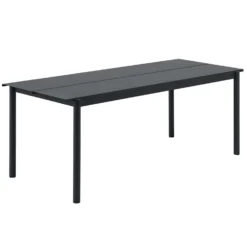 Muuto Linear Steel Table Teräspöytä 200 Cm