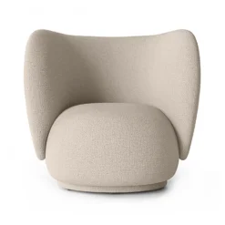 Ferm LIVING Rico Lounge Chair Bouclé
